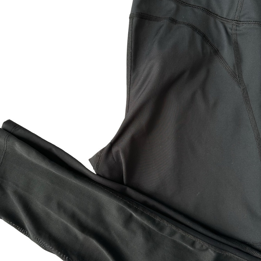 NIKE WOMENS DRI-FIT BLACK MID-RISE 7/8 MESH-PANELLED LEGGINGS IN SIZE US S - Picture 11 of 16